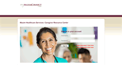 Desktop Screenshot of mymaximconnect.com
